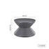 Modern Minimalist Hourglass Plastic PP Chair For Living Room