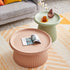 Contemporary Creative Round Cone Lace Base PP Plastic Coffee Table For Living Room
