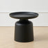 Contemporary Scandinavian Round Plastic PVC Coffee Table For Living Room