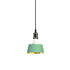 Contemporary Industrial Round Trapezoidal Aluminum PP 1-Light Pendant Light For Dining Room