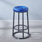 Modern Simplicity Leather Carbon Steel Cotton Metal Round Bar Stool Footrest For Kitchen