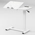 Modern Minimalist Rectangular Wood Metal End Table Foldable For Living Room