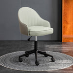 Modern Simplicity Leather Sponge Stainless Steel SGS Desk Chair Backrest Movable For Home Office