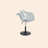 Contemporary Creative Petal Shape Acrylic Liftable Dining Chair Backrest Armrest For Dining Room