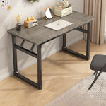 Modern Simplicity Rectangular MDF Steel Desks Foldable For Home Office