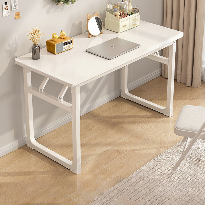 Modern Simplicity Rectangular MDF Steel Desks Foldable For Home Office