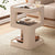 Modern Simplicity Square Iron End Table 3-Tier For Living Room