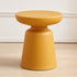 Modern Minimalist Round Cylinder PE End Table 1-Tier For Living Room