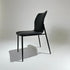 Modern Minimalist Leather Carbon Steel Sponge Square Dining Chair Backrest For Dining Room