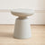 Modern Minimalist Round Cylinder PE End Table 1-Tier For Living Room