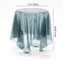 Contemporary Scandinavian Round Tablecloth Acrylic End Table For Living Room