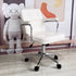 Contemporary Nordic Square Leather Metal Desk Chair Backrest Arm For Home Office