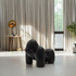 Contemporary Scandinavian Kids PP Plastic Gorilla Leisure Chair Stool Backless For Living Room