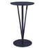 Modern Minimalist Round Iron Steel Plate Bar Table For Dining Room