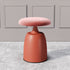 Modern Minimalist Round Cylinder Fabric Metal Vanity Stool For Bedroom