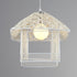 Traditional Rustic House Rattan 1-Light Pendant Light For Living Room