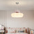 Contemporary Creative Clouds Love Iron Resin Glass LED Pendant Light For Bedroom