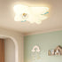 Contemporary Creative PE Cartoon Aircraft LED Kids Flush Mount Ceiling Light For Living Room