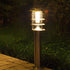 Contemporary Industrial Stainless Steel Solar Waterproof LED Lawn Light For Outdoor Patio