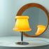 Contemporary Creative Hat Glass Shade Iron 1-Light Table Lamp For Bedroom