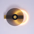 Contemporary Nordic Acrylic Geometric Circle Hardware LED Wall Sconce Lamp For Bedroom