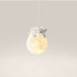 Contemporary Creative Resin Animal Rabbit Moon 1-Light Kids Pendant Light For Living Room