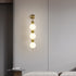 Modern Minimalist Round Ball String Aluminum Plastic LED Wall Sconce Lamp For Bedroom