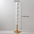 Contemporary Scandinavian Iron Multilayer Floral Shade LED Standing Floor Lamp For Bedroom