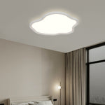 Modern Minimalist Cloud Iron Aluminum LED Flush Mount Ceiling Light For Bedroom