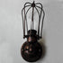 Contemporary Industrial Iron Frame 1/2-Light Wall Sconce Lamp For Living Room