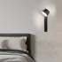 Contemporary Simplicity Geometric Aluminum Rectangle Rotatable LED Wall Sconce Lamp For Bedroom