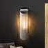 Contemporary Nordic Cylinder Tassel Hardware Plating 1-Light Wall Sconce Lamp For Bedroom