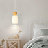 Contemporary Scandinavian Log Glass 1/3 Light Island Light Chandelier For Dining Room