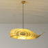 Traditional Japanese Whale Solid Wood 1-Light Pendant Light For Living Room