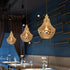 Modern Luxury Hexagonal Copper 1-Light Pendant Light For Dining Room