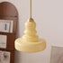 Contemporary Vintage Round Gourd Iron Copper Glass 1-Light Pendant Light For Living Room