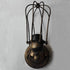 Contemporary Industrial Iron Frame 1/2-Light Wall Sconce Lamp For Living Room