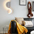 Contemporary Creative Music Note Silicone Line Iron LED Wall Sconce Lamp For Bedroom