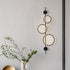 Modern Minimalist Multiple Circle Iron Silicone LED Wall Sconce Lamp For Living Room