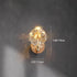 Contemporary Luxury Hardware Crystal Ball LED Wall Sconce Lamp For Living Room