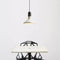 Contemporary Industrial Cement Cone Wood 1-Light Pendant Light For Dining Room