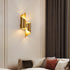 Modern Luxury Double Cylinder Iron 2-Light Wall Sconce Lamp For Living Room