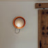 Contemporary Nordic Disc Orb Iron Glass 1-Light Wall Sconce Lamp For Living Room