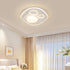 Contemporary Creative Clouds Meteor Shower Aluminum Acrylic LED Flush Mount Ceiling Light For Living Room