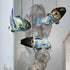 Traditional Chinese Koi Fish Iron PVC Fabric 2/4 Light Chandelier For Dining Room