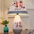 Modern Art Deco Vase Base Ceramic Cardstock 1-Light Table Lamp For Bedroom