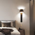 Contemporary Simplicity Geometric Aluminum Rectangle Rotatable LED Wall Sconce Lamp For Bedroom