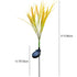 Contemporary Creative Imitation Wheat Ears LED Solar Waterproof Insert Lawn Landscape Light For Outdoor Patio