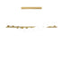 Contemporary Scandinavian Glass Magic Bean Long Strip 7/9/11 Light Island Light Chandelier For Dining Room
