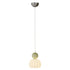 Contemporary Simplicity Pumpkin PE Shade Iron Ball LED Pendant Light For Bedroom